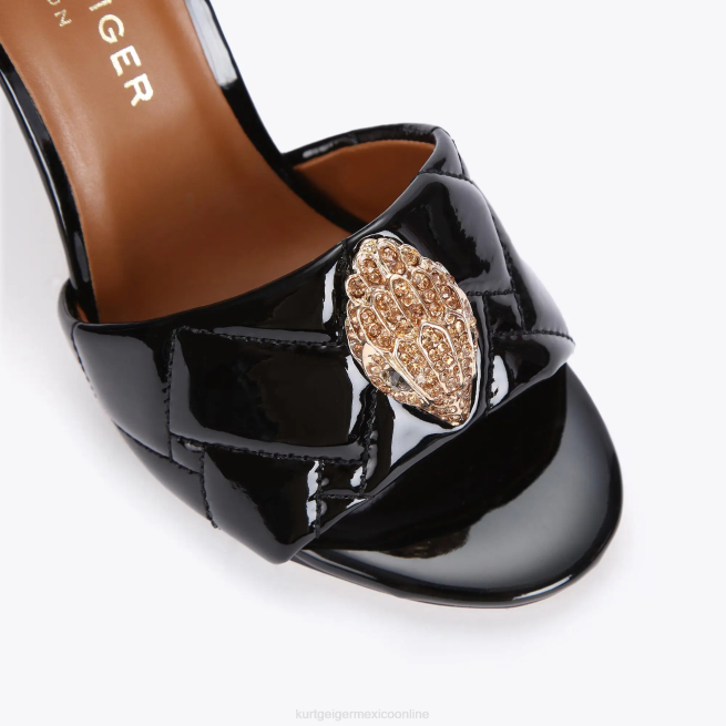 Kurt Geiger sandalia kensington londres BL0H671 | calzados negro mujer