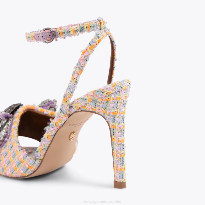 Kurt Geiger sandalias london kensington con lazo BL0H289 | calzados naranja mujer