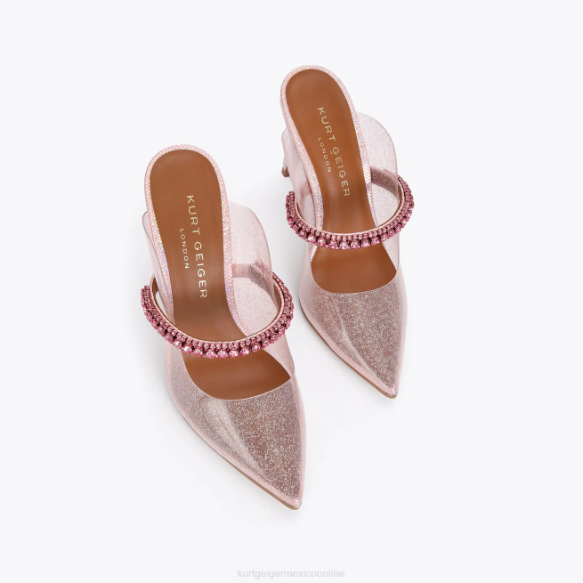 Kurt Geiger vinilo del duque de londres BL0H387 | calzados rosa mujer