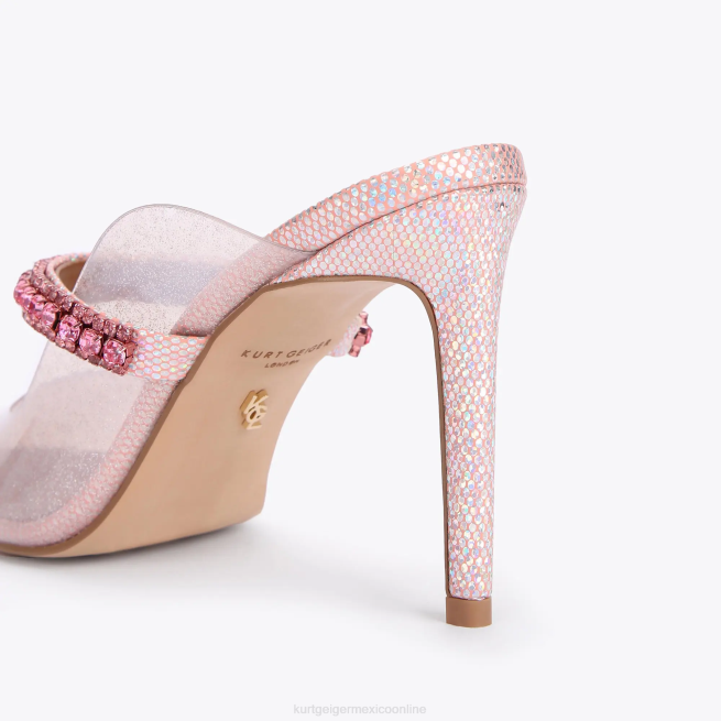 Kurt Geiger vinilo del duque de londres BL0H387 | calzados rosa mujer