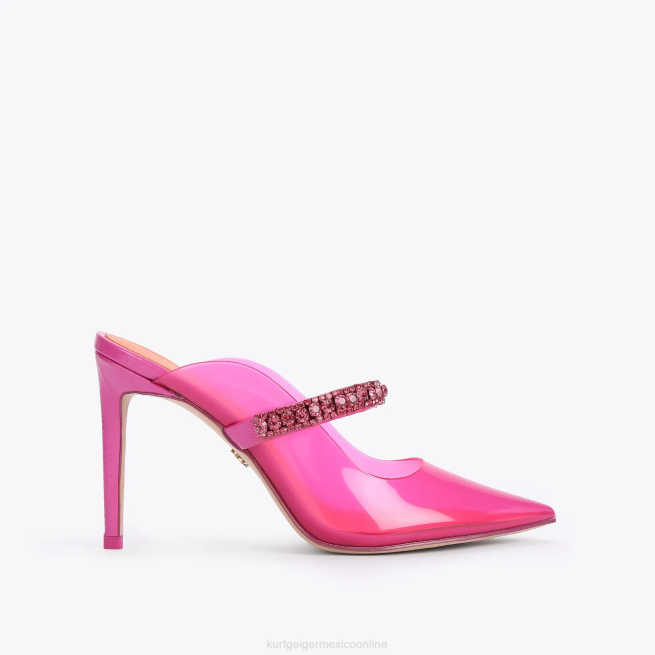 Kurt Geiger vinilo del duque de londres BL0H389 | calzados fucsia mujer
