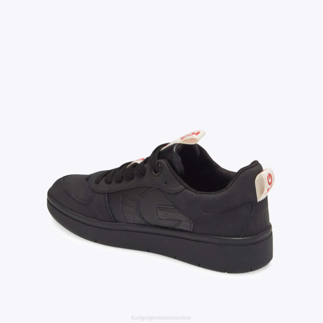 Kurt Geiger Londres aterrizó BL0H372 | calzados combinación negra mujer