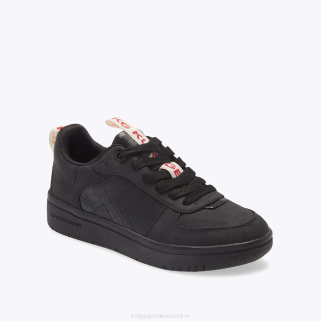 Kurt Geiger Londres aterrizó BL0H372 | calzados combinación negra mujer
