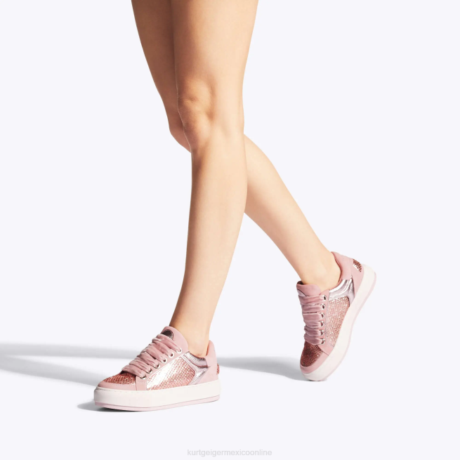 Kurt Geiger banco sur de londres BL0H298 | calzados Rosa palido mujer