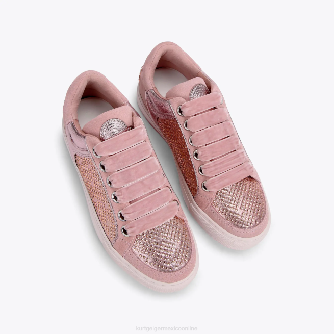 Kurt Geiger banco sur de londres BL0H298 | calzados Rosa palido mujer