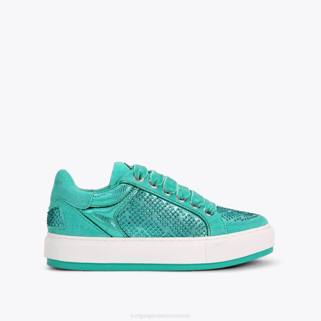 Kurt Geiger banco sur de londres BL0H299 | calzados verde mujer