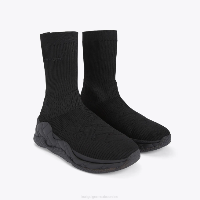 Kurt Geiger calcetín londres para hombre BL0H385 | calzados negro mujer