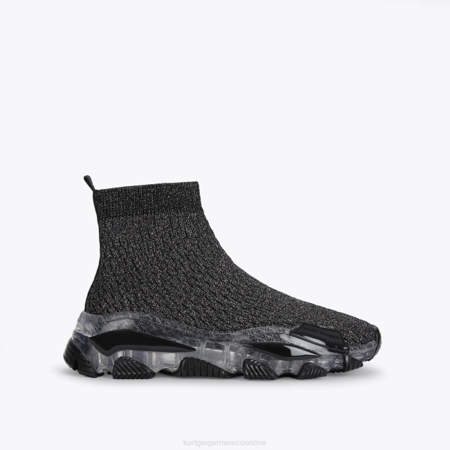 Kurt Geiger calcetines de punto london lettie BL0H393 | calzados negro otro mujer