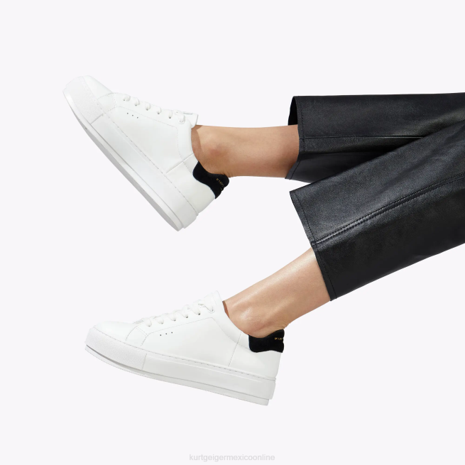 Kurt Geiger carril de londres BL0H304 | calzados blanco negro mujer