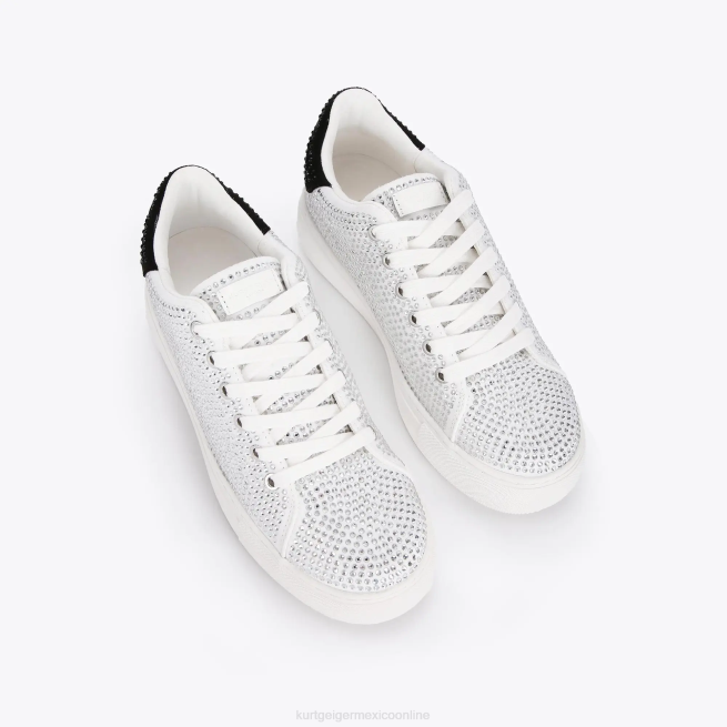 Kurt Geiger cristal de laney de londres BL0H300 | calzados blanco mujer