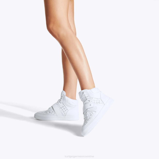 Kurt Geiger cristal legado de londres BL0H391 | calzados blanco mujer