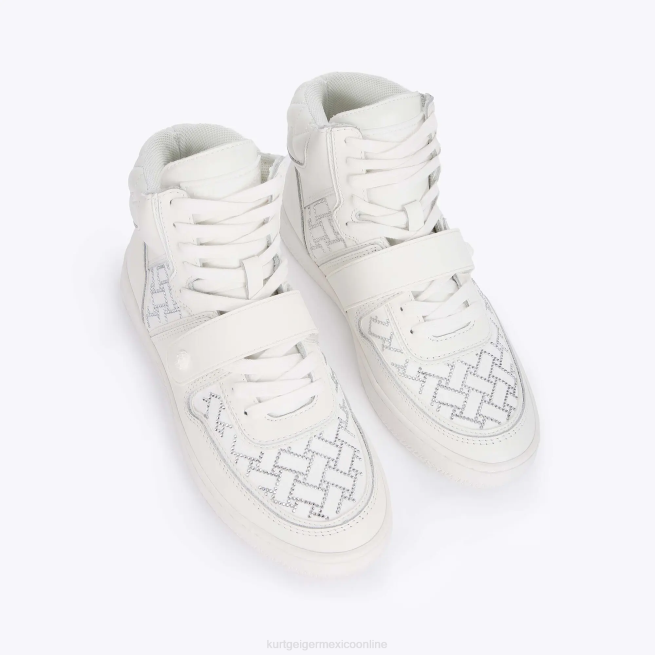 Kurt Geiger cristal legado de londres BL0H391 | calzados blanco mujer