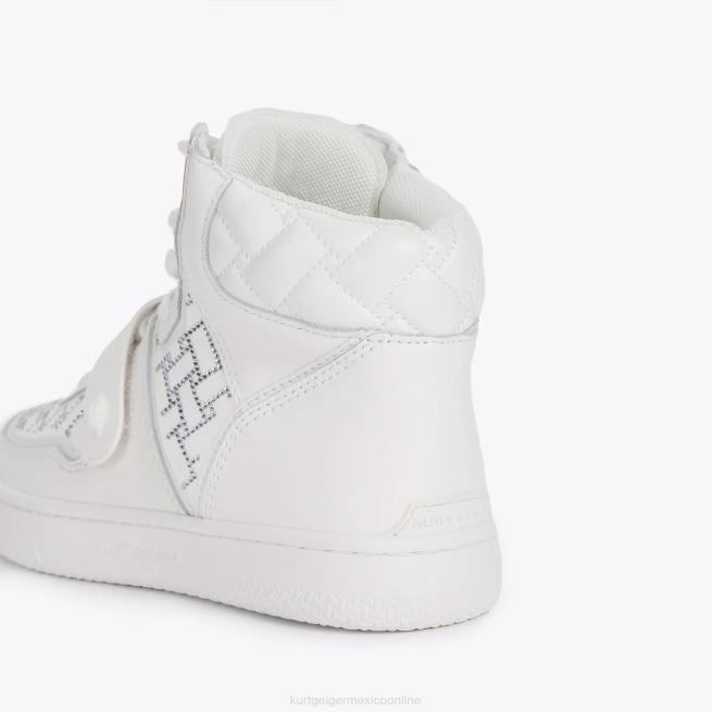 Kurt Geiger cristal legado de londres BL0H391 | calzados blanco mujer