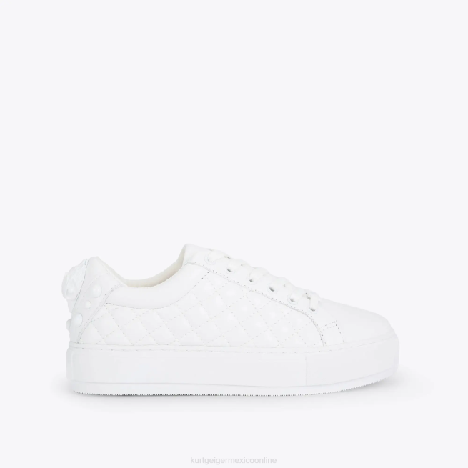 Kurt Geiger londres laney eagle empapado BL0H268 | calzados blanco mujer