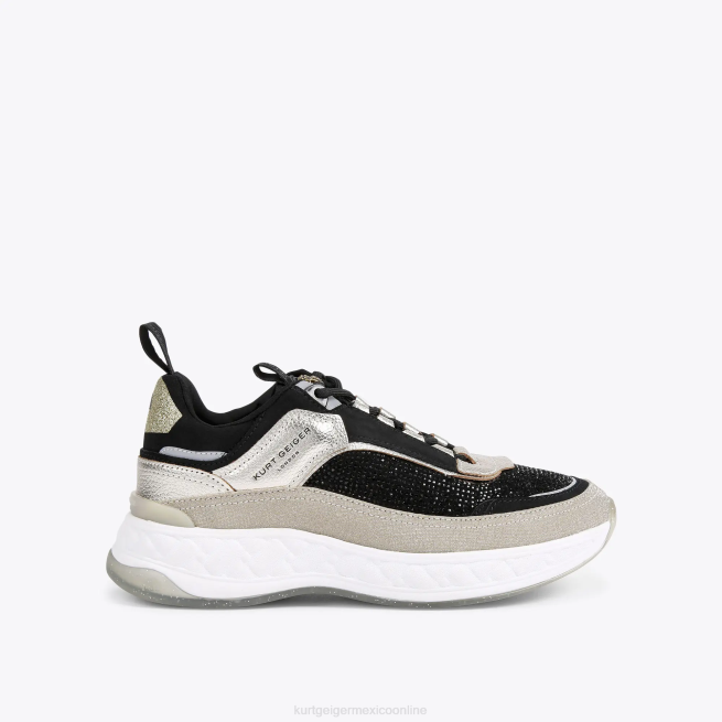 Kurt Geiger zapatillas kensington londres BL0H296 | calzados Gris oscuro mujer
