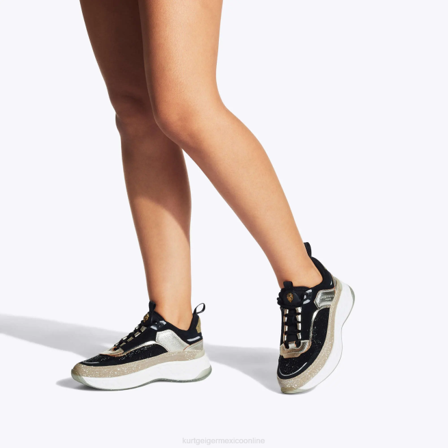Kurt Geiger zapatillas kensington londres BL0H296 | calzados Gris oscuro mujer