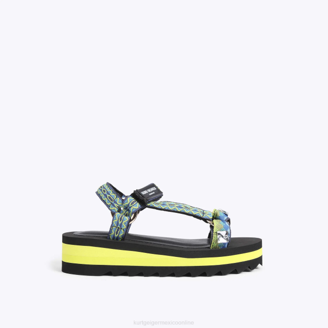 Kurt Geiger londres junior mini olivia BL0H487 | calzados verde niños