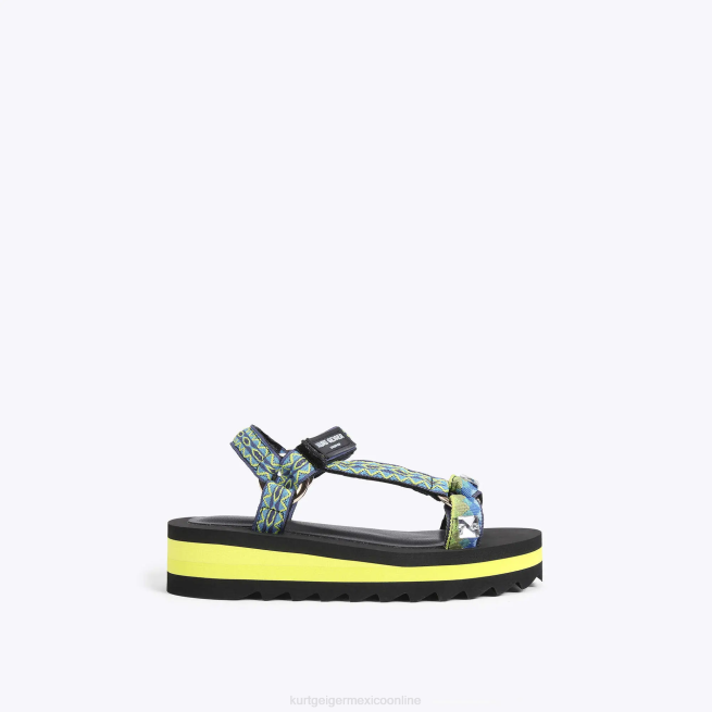 Kurt Geiger londres niños mini olivia BL0H488 | calzados verde niños