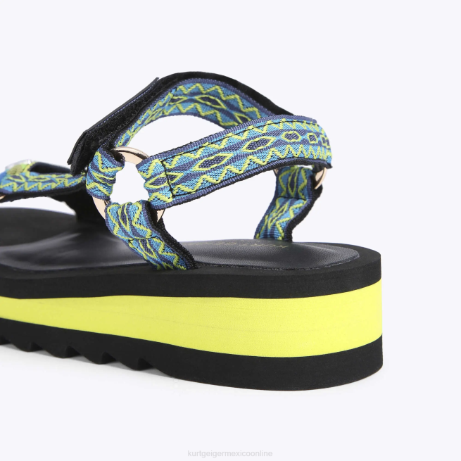Kurt Geiger londres niños mini olivia BL0H488 | calzados verde niños
