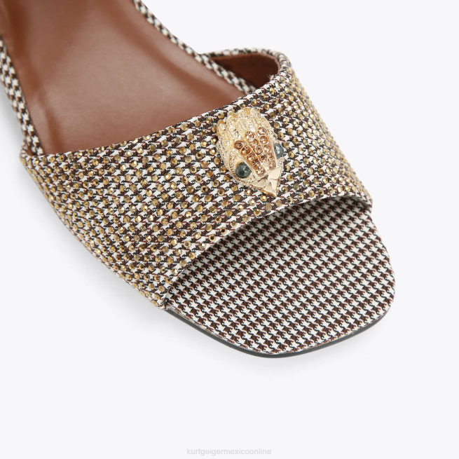 Kurt Geiger sandalia kensington mini londres BL0H480 | calzados oro niños