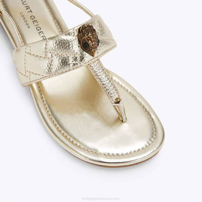Kurt Geiger sandalias london mini kensington t BL0H483 | calzados oro niños