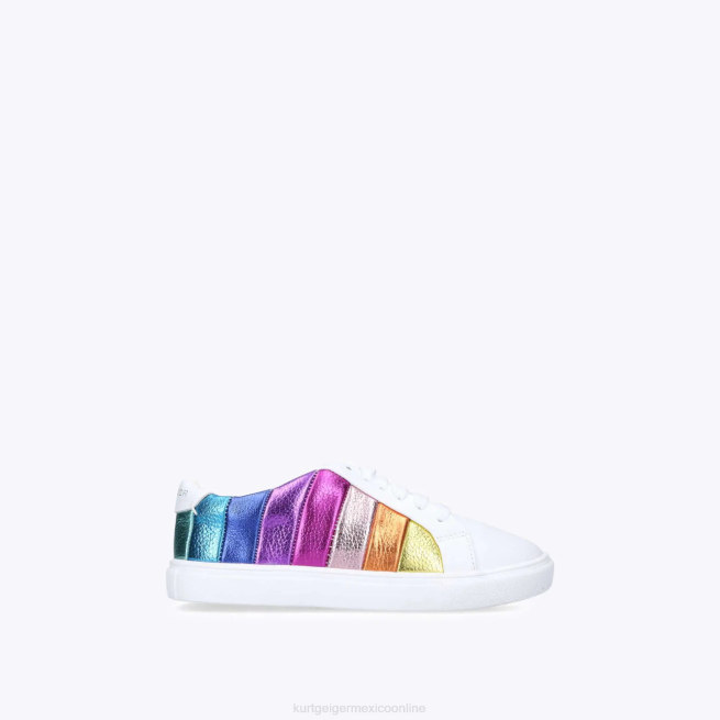 Kurt Geiger Mini carril infantil a rayas de Londres BL0H182 | calzados multi/otro niños
