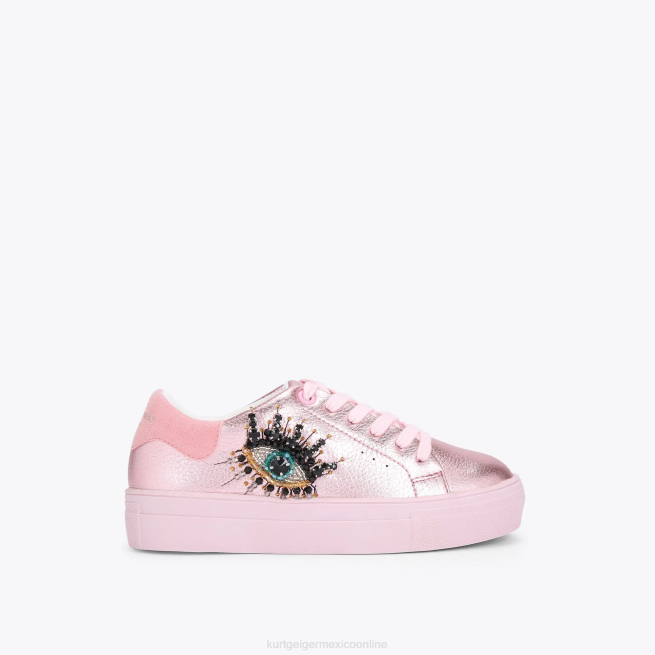 Kurt Geiger ojo mini laney de londres BL0H482 | calzados rosa niños